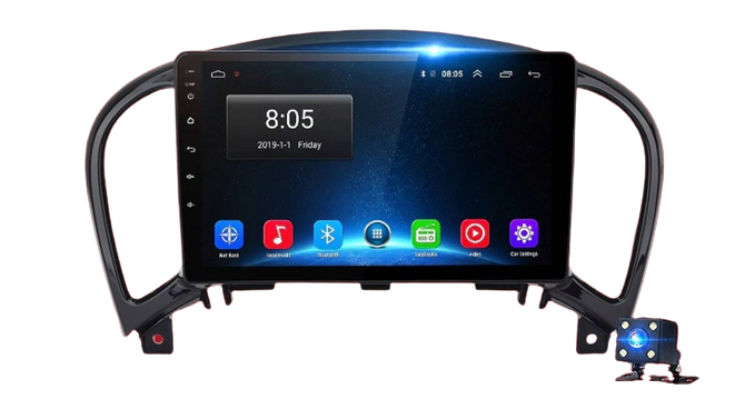 Radio Android 10 2/32Gb GPS NISSAN JUKE +kamera