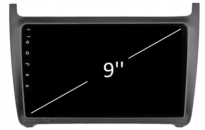 ANDROID 10.0 RADIO NAWIGACJA IPS LTE VW POLO 5 V - obrazek 3