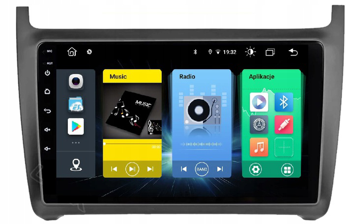 ANDROID 10.0 RADIO NAWIGACJA IPS LTE VW POLO 5 V