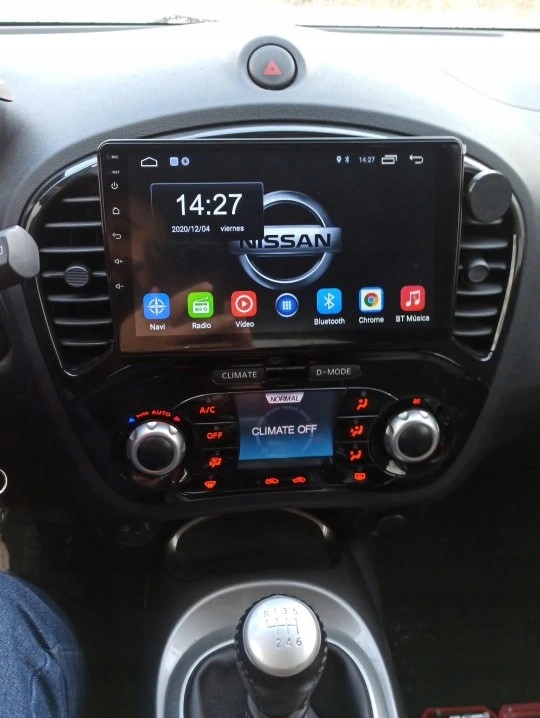Radio Android 10 2/32Gb GPS NISSAN JUKE +kamera - obrazek 2