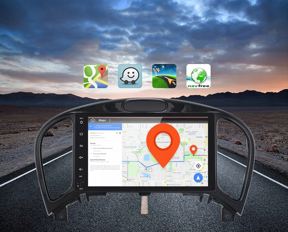 Radio Android 10 2/32Gb GPS NISSAN JUKE +kamera - obrazek 7