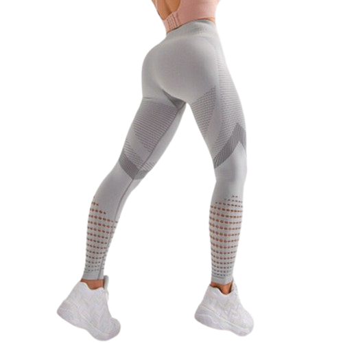 Damskie sportowe legginsy z wysokim stanem