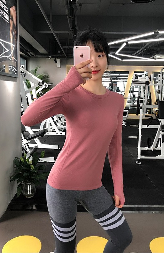 Damska koszulka z długim rękawem - obrazek 2