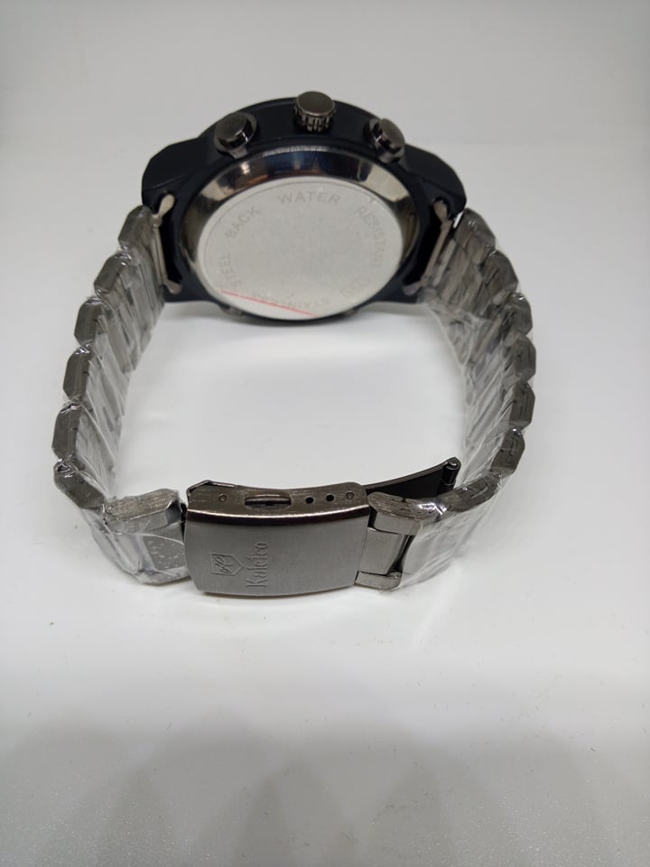 Męski Zegarek ANALOGOWO-CYFROWY KALETCO - obrazek 2