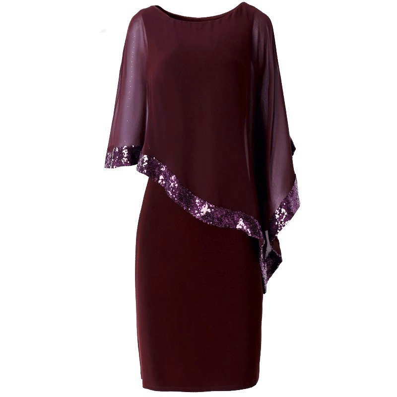 Damska elegancka sukienka NIETOPERZ