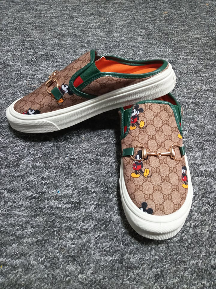 Damskie klapki z Myszką Miki GUCOI - obrazek 3