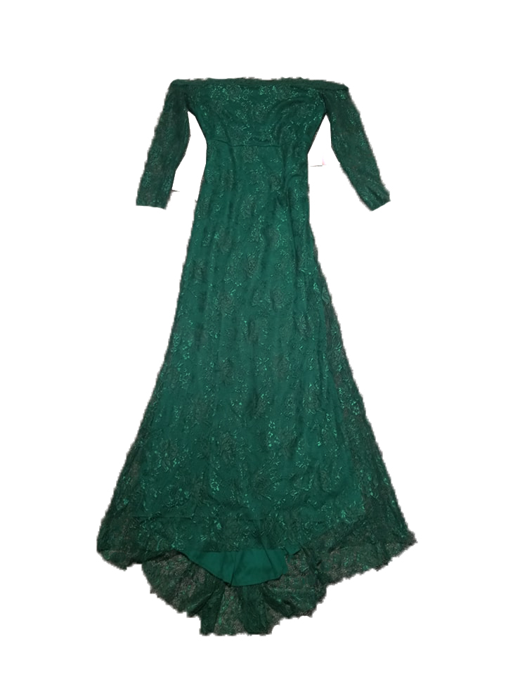 Damska maxi koronkowa sukienka