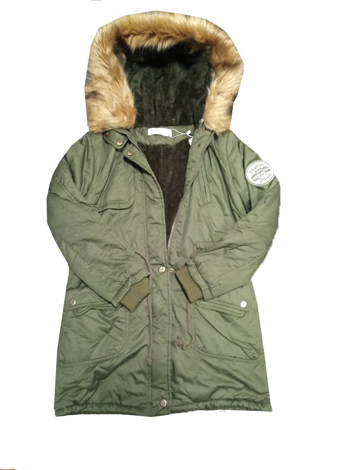 Damska ocieplana parka zimowa rozmiar M