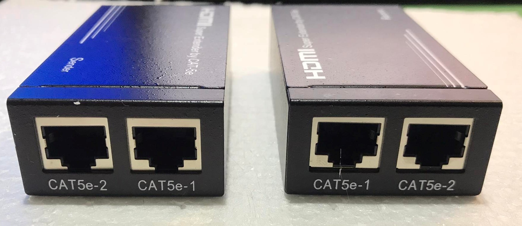 HDMI Przedłużacz do 30m 2×CAT-5e/6 w/Tx + Rx 1080p - obrazek 2