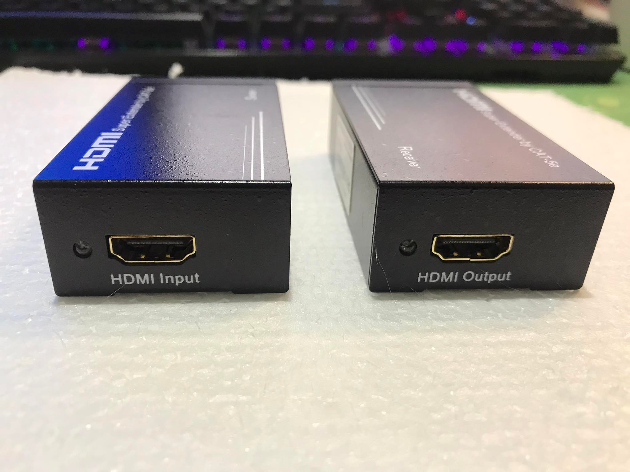 HDMI Przedłużacz do 30m 2×CAT-5e/6 w/Tx + Rx 1080p - obrazek 3