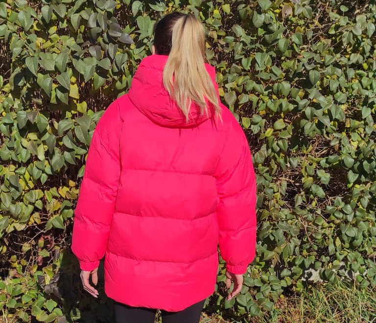 Damska PARKA luźna kurka - obrazek 2