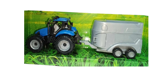 TRAKTOR Z PRZYCZEPĄ DO PRZEWOZU