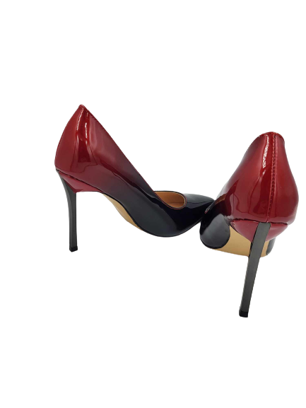 Lakierowane damskie szpilki OMBRE - obrazek 4