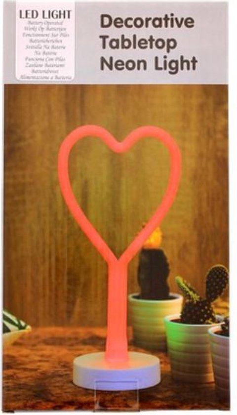 Lampka LED neonowa ze wzorem SERCA