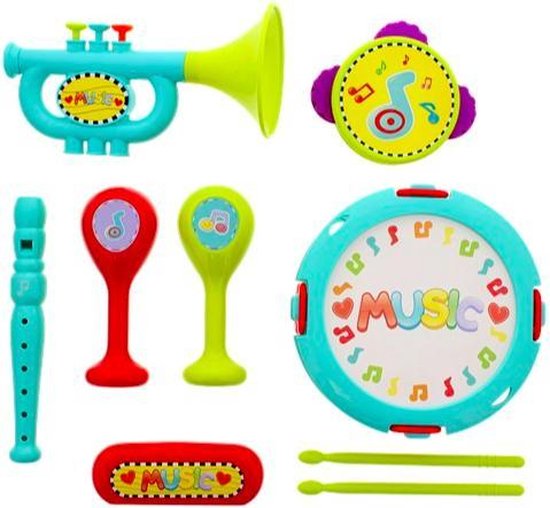 Zestaw instrumentów muzycznych 9-częściowy HIT