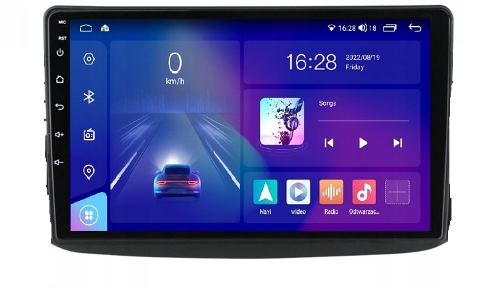 Radio Nawigacja Android10 Fiat 500L