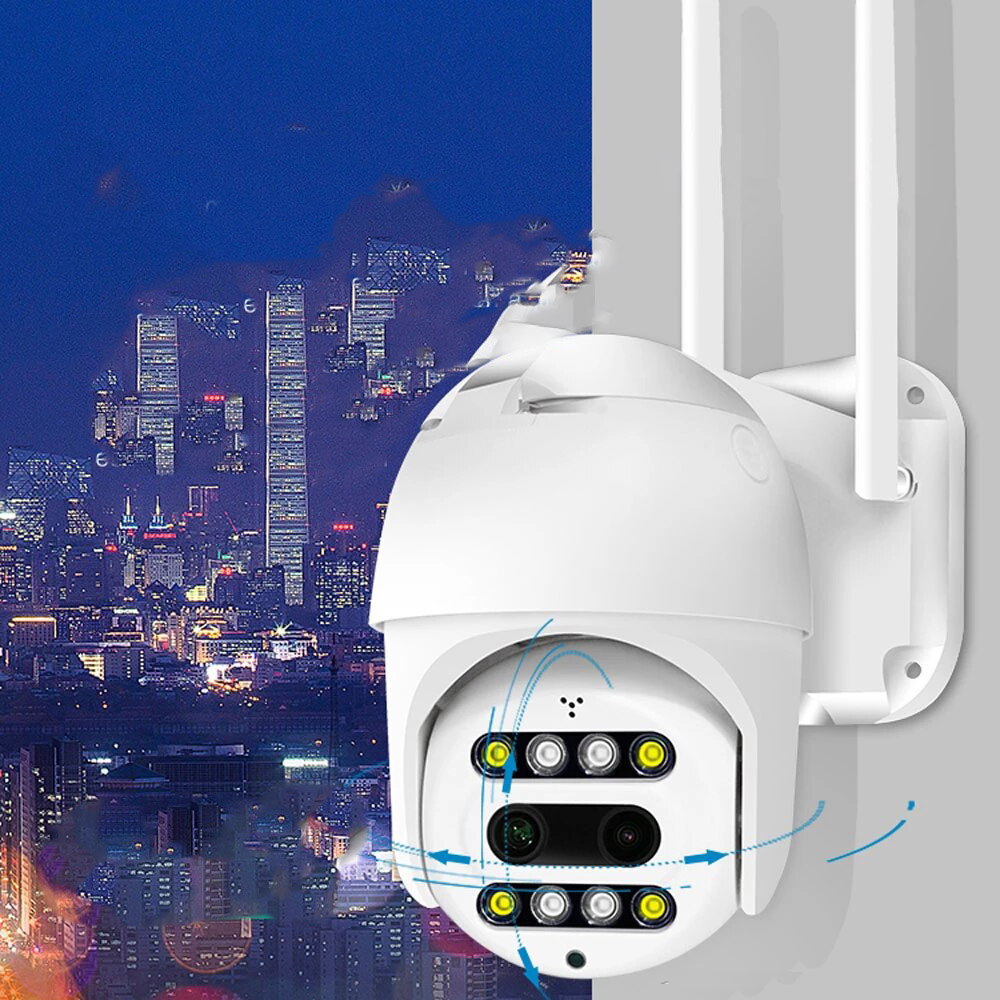 FHD 1080P zewnętrzna kamera IP - obrazek 2