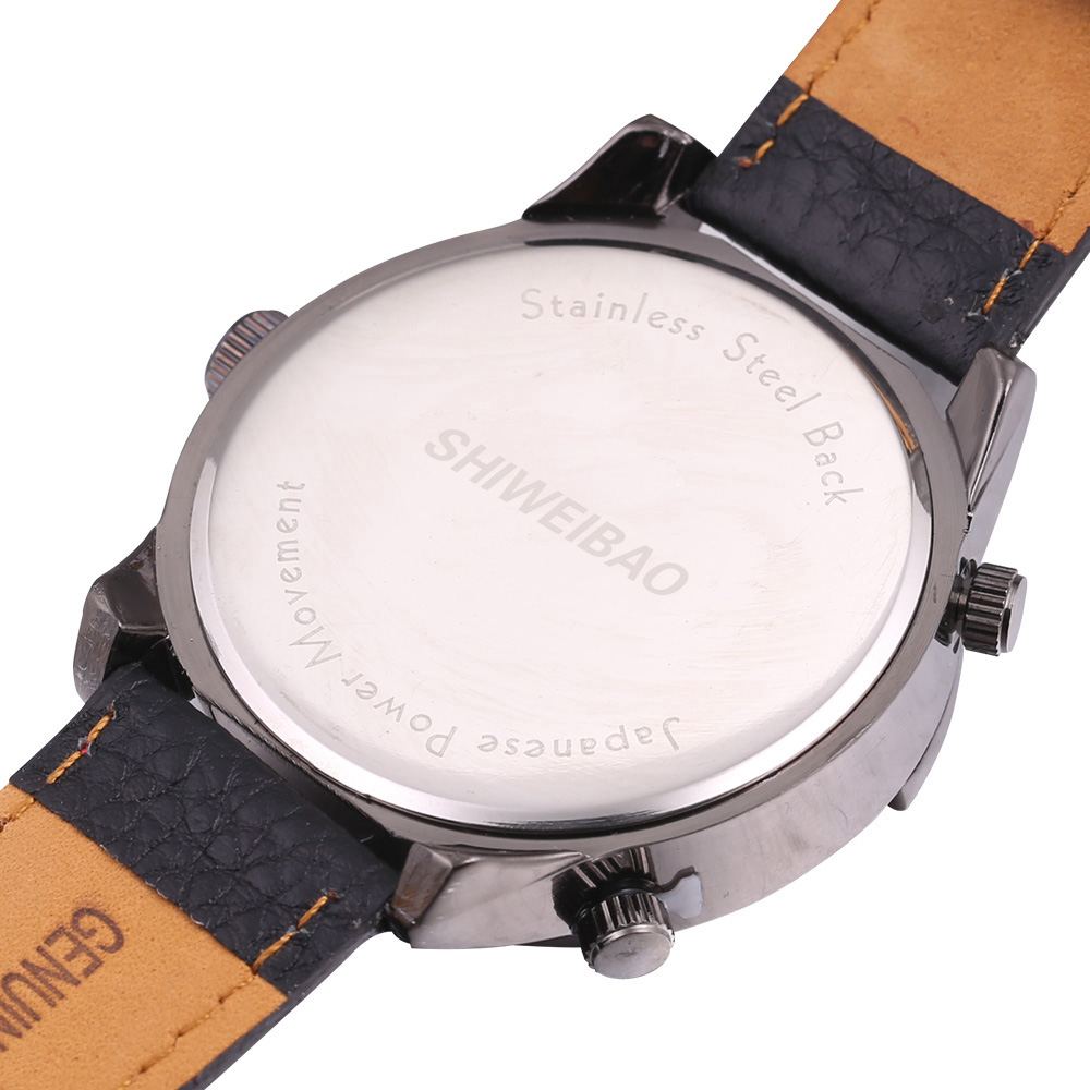 Męski zegarek z wieloma strefami czasowymi - obrazek 2