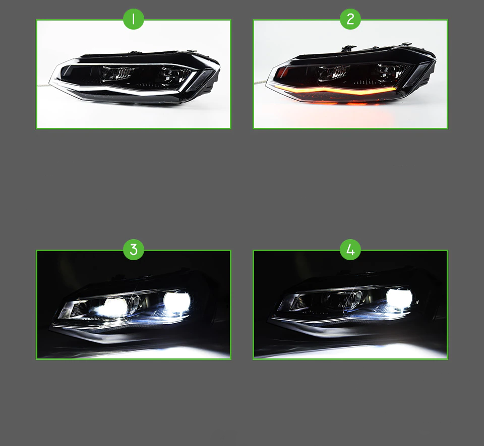 Reflektory do VW POLO 2019-2021 - obrazek 5