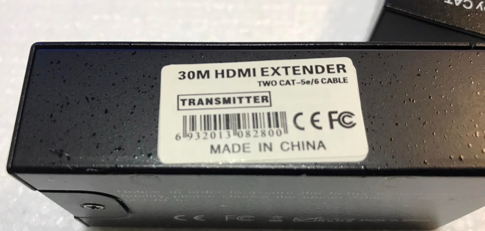 HDMI Przedłużacz do 30m 2×CAT-5e/6 w/Tx + Rx 1080p - obrazek 5