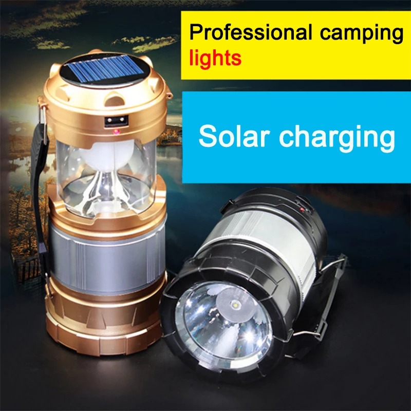 Latarka turystyczno-kempingowa CZARNA - obrazek 2