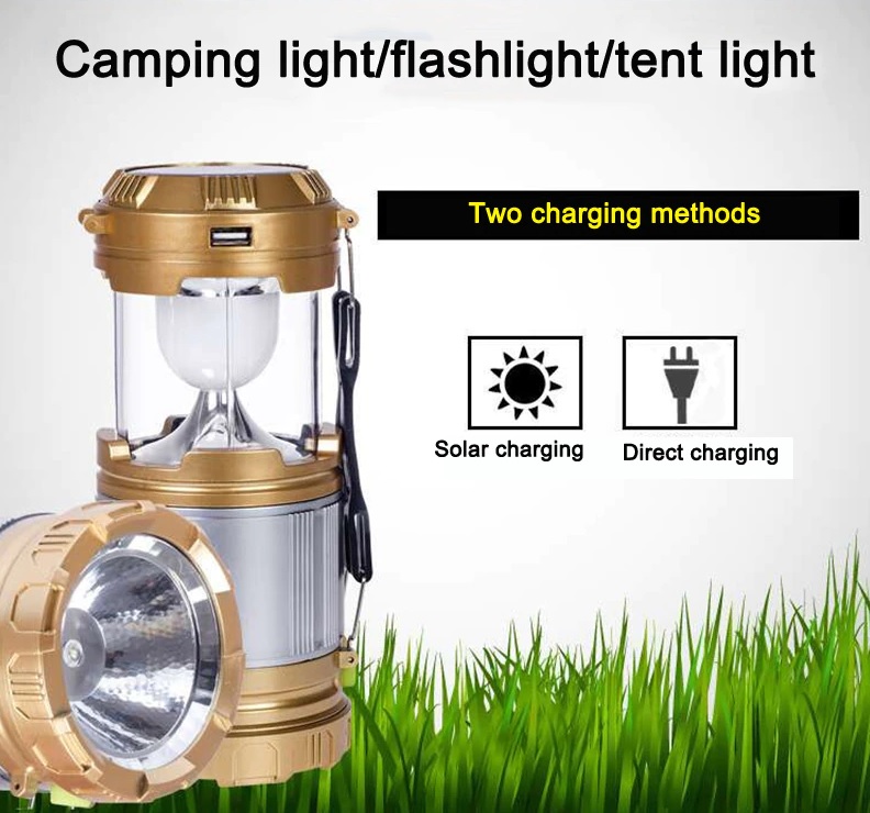 Latarka turystyczno-kempingowa CZARNA - obrazek 3