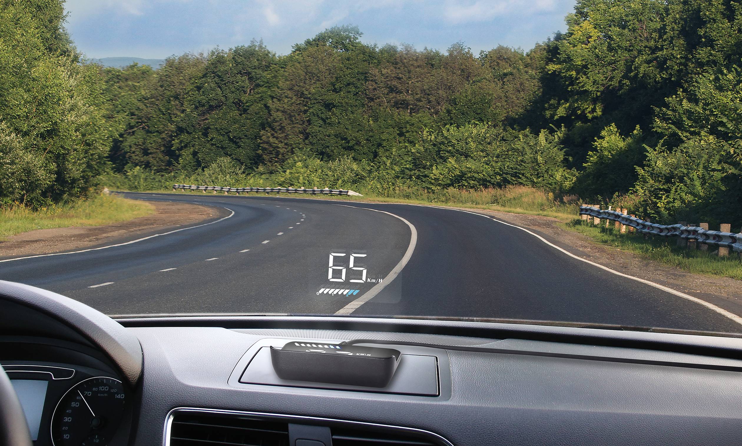 Head-Up Display z funkcją OBD2 i GPS - obrazek 3