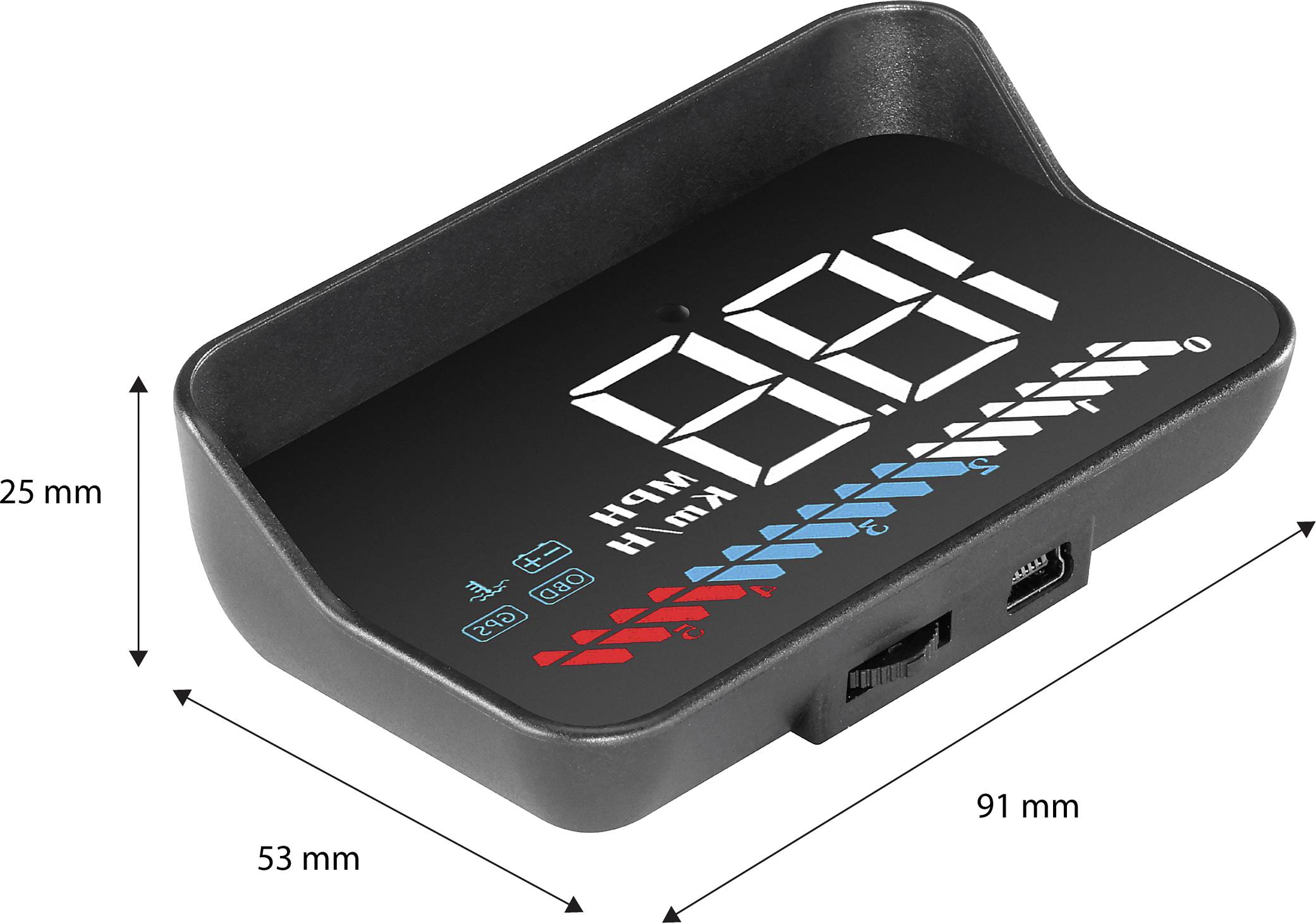 Head-Up Display z funkcją OBD2 i GPS - obrazek 4