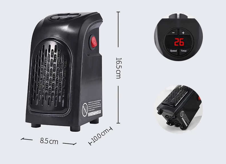 Mini Grzałka elektryczna do rąk HANDY HEATER 400W - obrazek 3