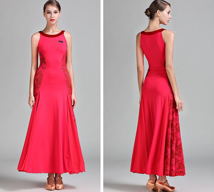 Damska sukienka do tańca towarzyskiego L - obrazek 3