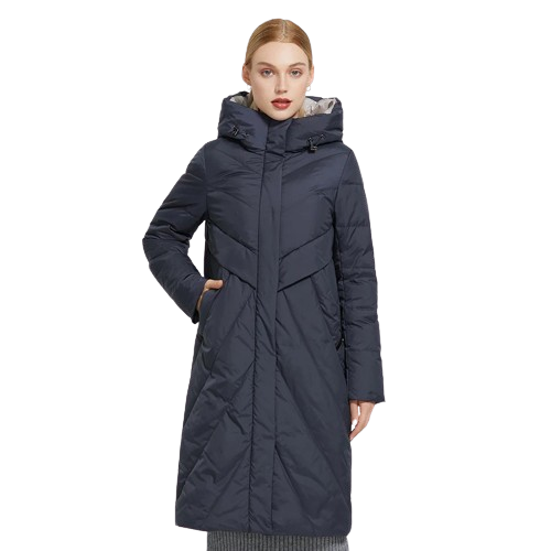 MIEGOFCE Damski puchowy płaszcz z kapturem
