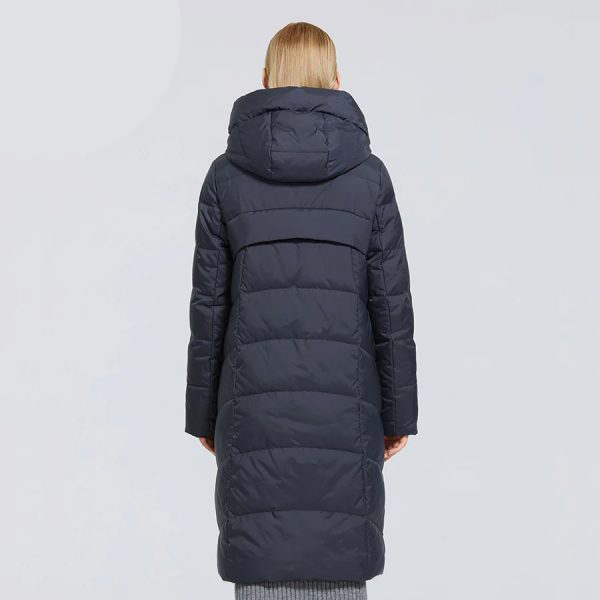 MIEGOFCE Damski puchowy płaszcz z kapturem - obrazek 3