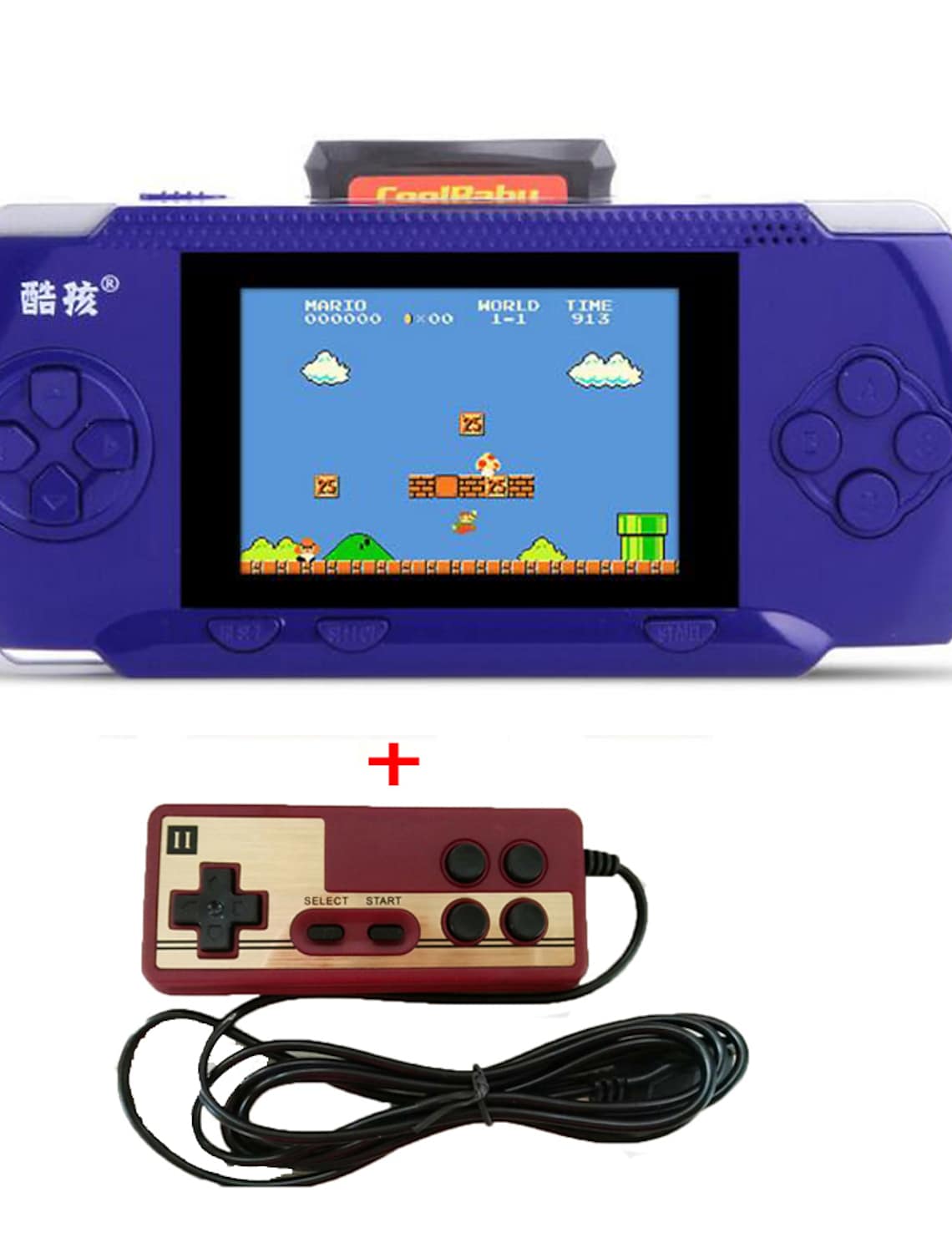 Przenośna konsola do gier dla dzieci RS-2A CZARNA !