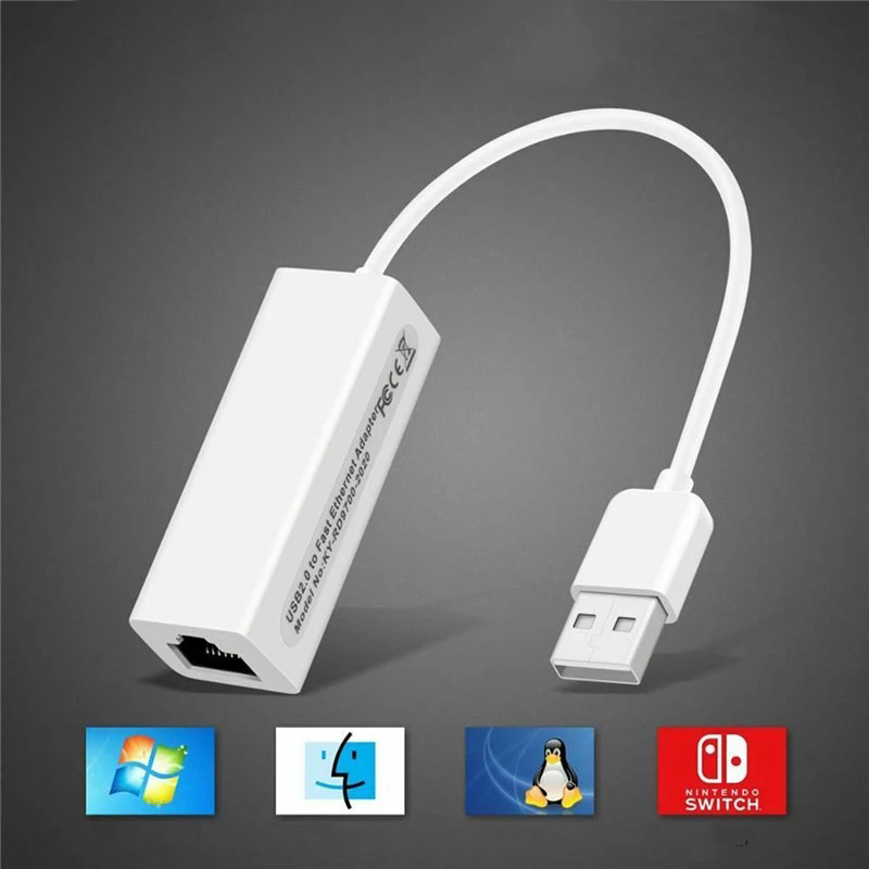Adapter bezprzewodowy USB 2.0 10-100Mbps RJ45 - obrazek 4