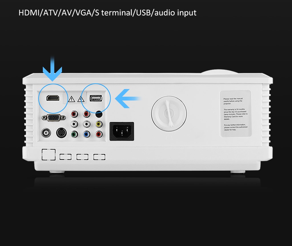 ProHome PH580 projektor LED - obrazek 2