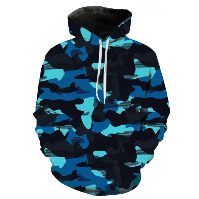 Męska/Damska bluza z nadrukiem 3D MORO