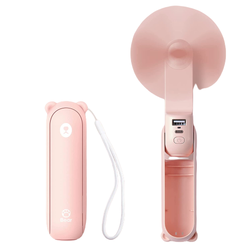 Wiartaczek z latarką i powerbankiem Bear