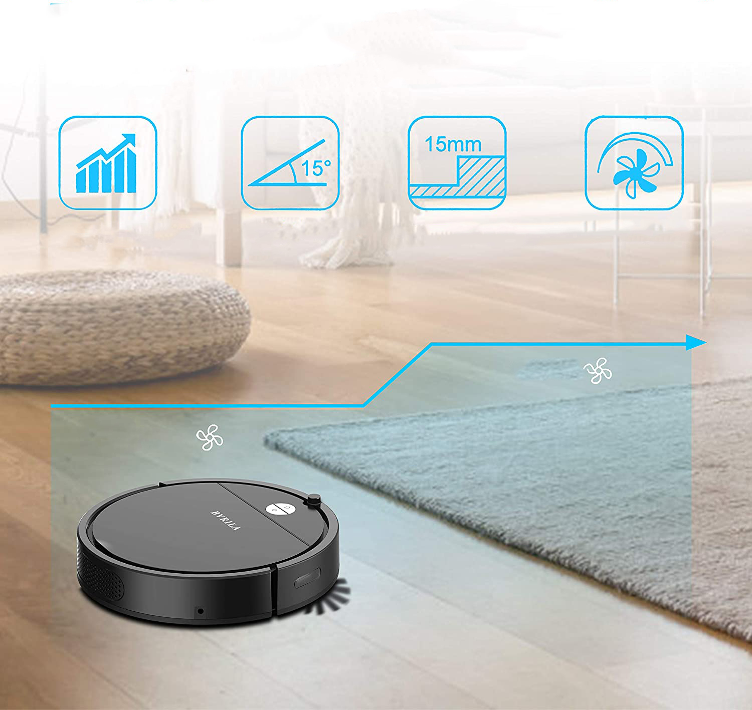 Robot sprzątający BVRILA BL-03W - obrazek 3