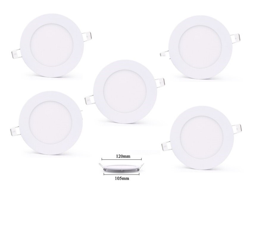 LED Ultra cienka lampa typu Downlight 6w 5sztuk