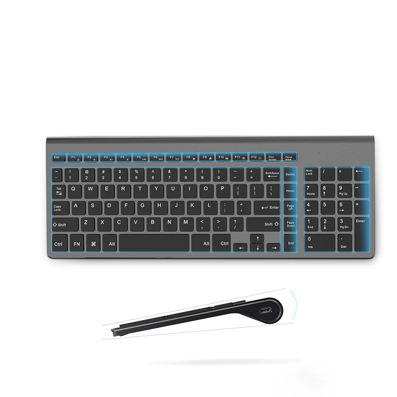 Klawiatura bezprzewodowa+ mysz zestaw JOYACCESS - obrazek 4