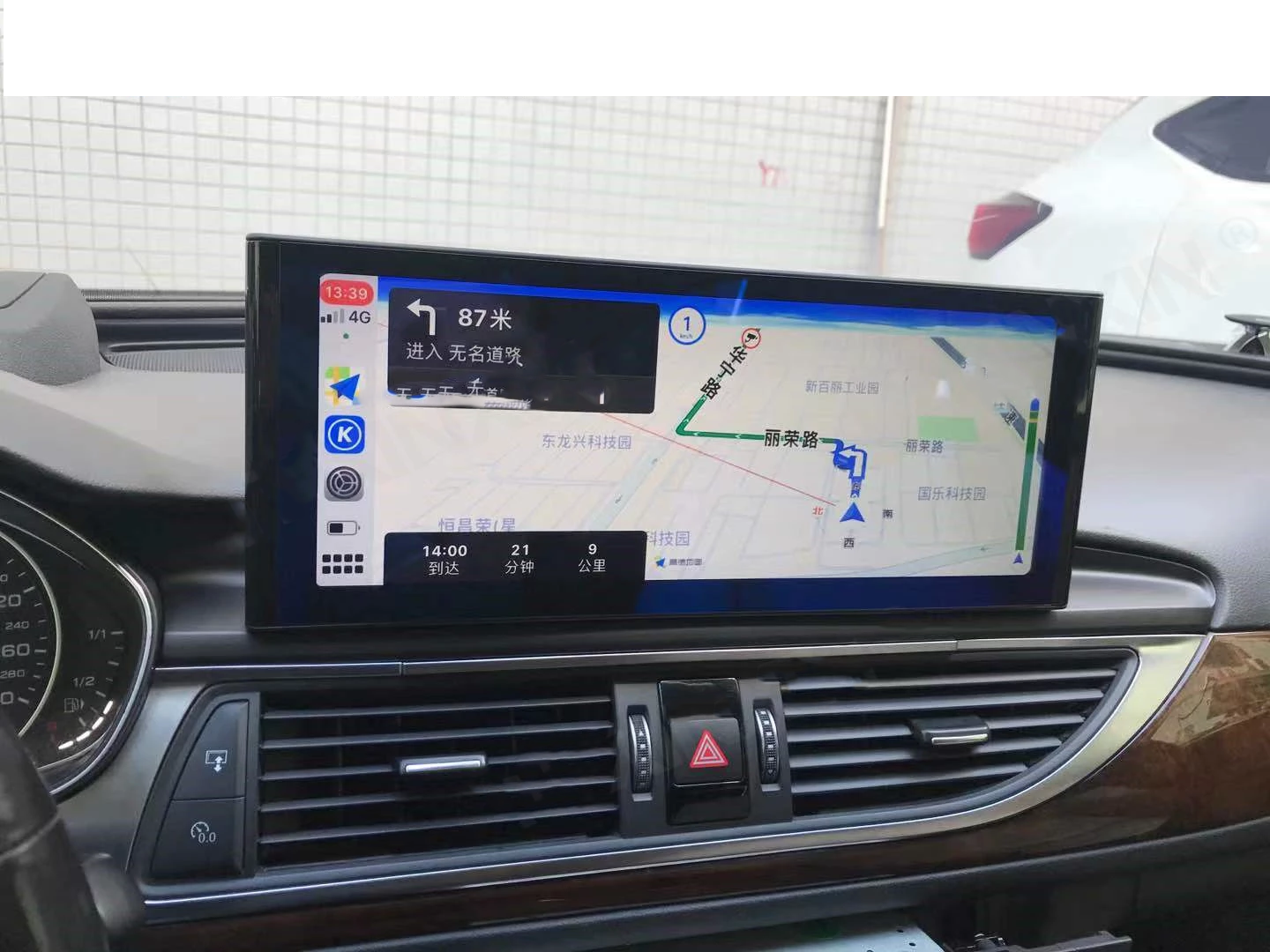 Radio samochodowe z androidem Audi A6 - obrazek 3