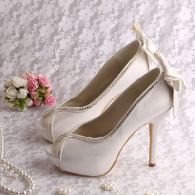 Damskie czółenka bez palca - obrazek 2