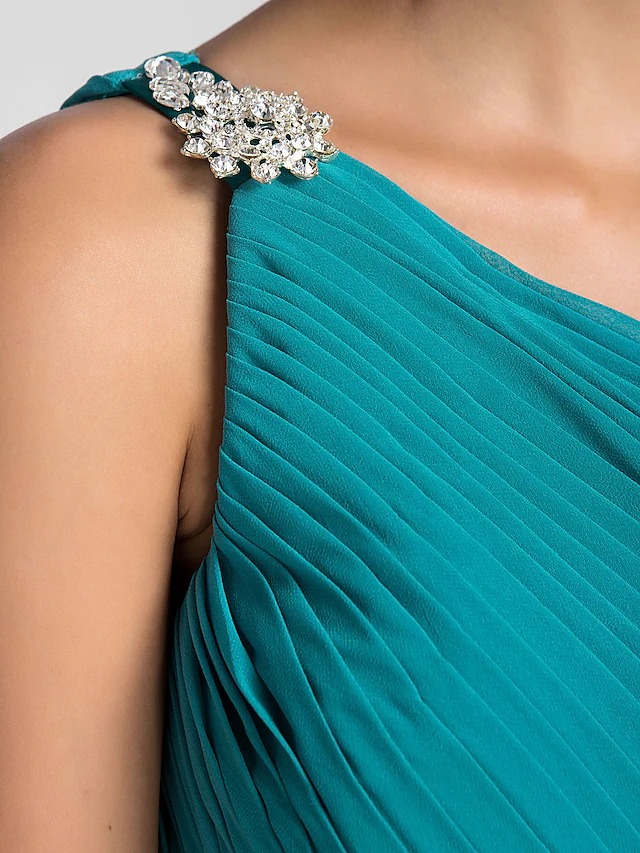 Sukienka na jedno ramię dla druhny - obrazek 2