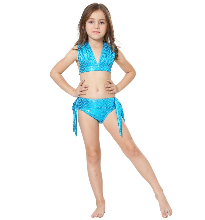 3-częściowy strój kąpielowy dla dziewczynki SYRENKA - obrazek 4