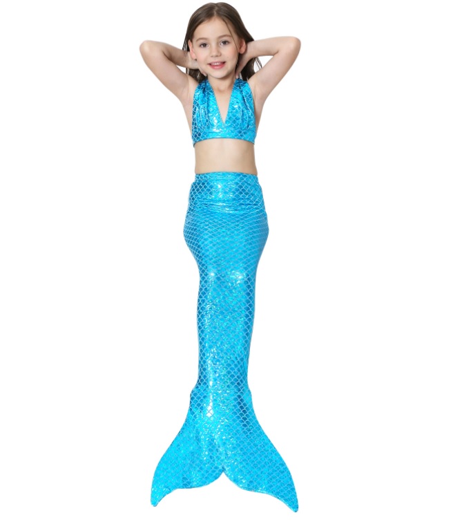 3-częściowy strój kąpielowy dla dziewczynki SYRENKA - obrazek 2