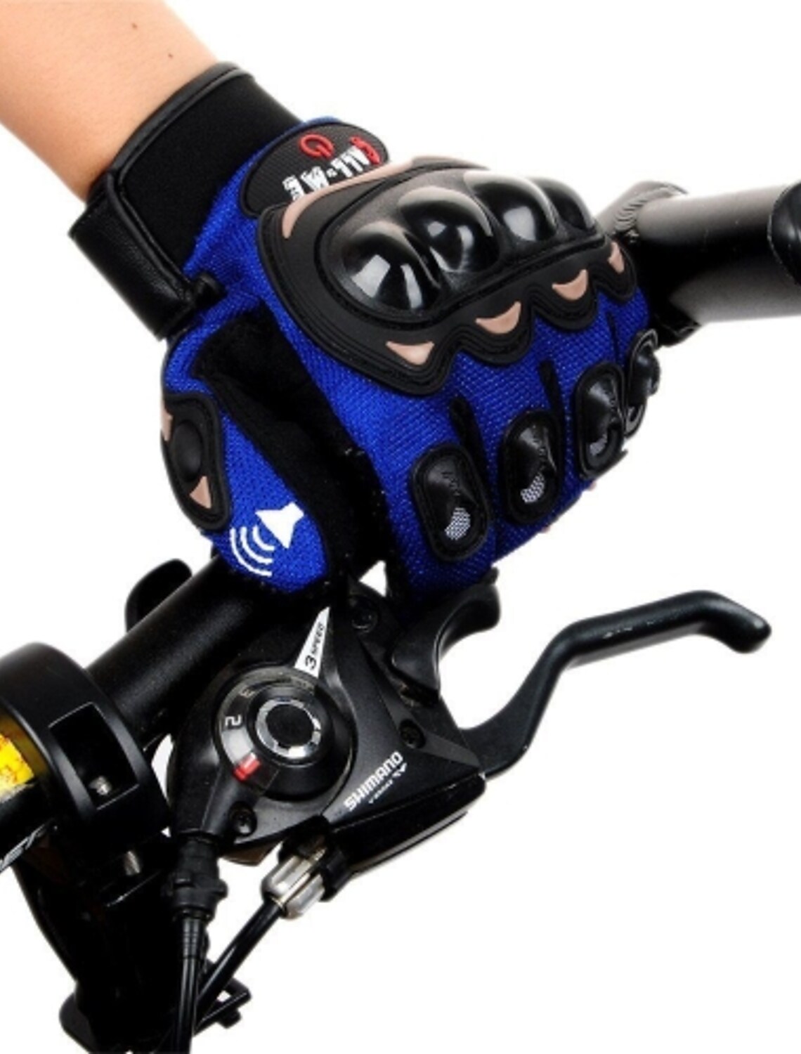 Rękawiczki rowerowe/motocyklowe z funkcją Bluetooth 3.0+EDR - obrazek 2