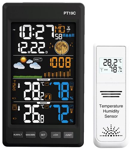 Stacja pogody PROTMEX PT19C