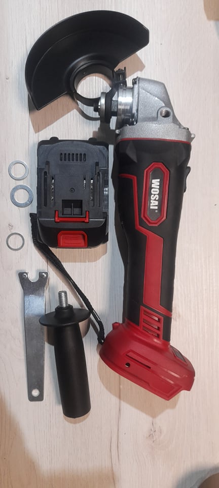 WOSAI Cordless Electric bezszczotkowa szlifierka kątowa 20V - obrazek 2