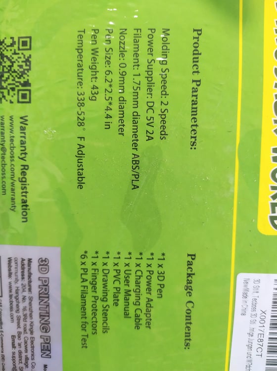 INTELIGENTNY DŁUGOPIS DO DRUKOWANIA 3D DINOZAUR - obrazek 5