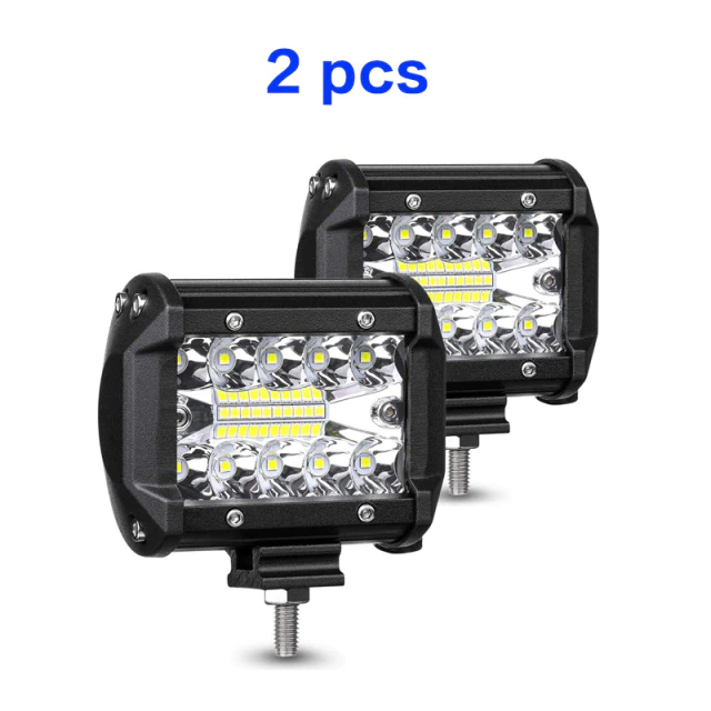 Reflektory LED 9-24V dla Auto motocykl ciężarówka łódź 60w